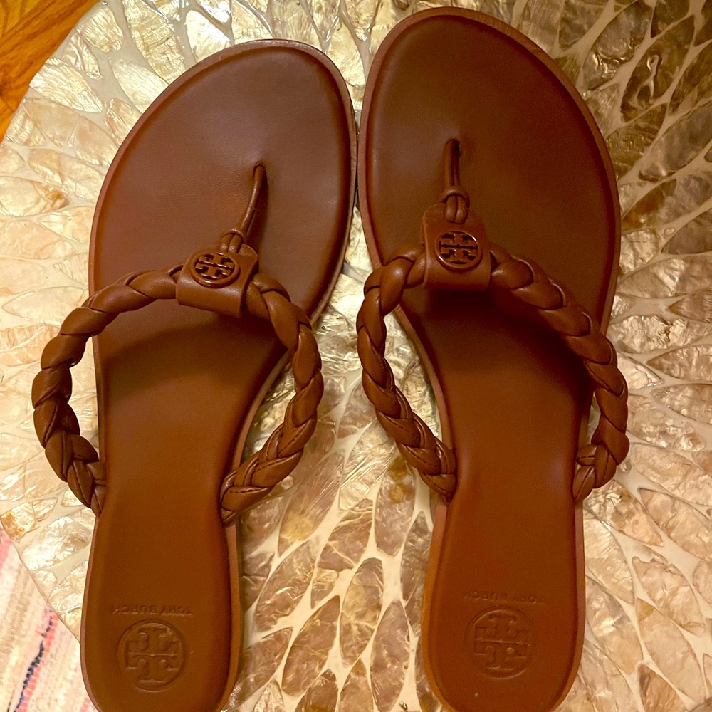 Tory Burch Benton Braided Sandal
